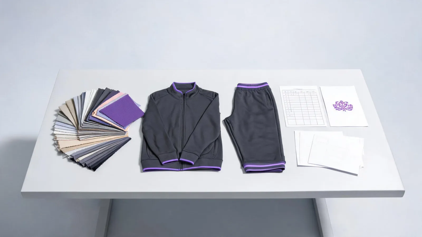 Custom tracksuit specification review